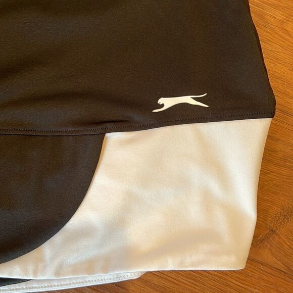 Slazenger Black and White Tennis skort - Picture 2 of 10